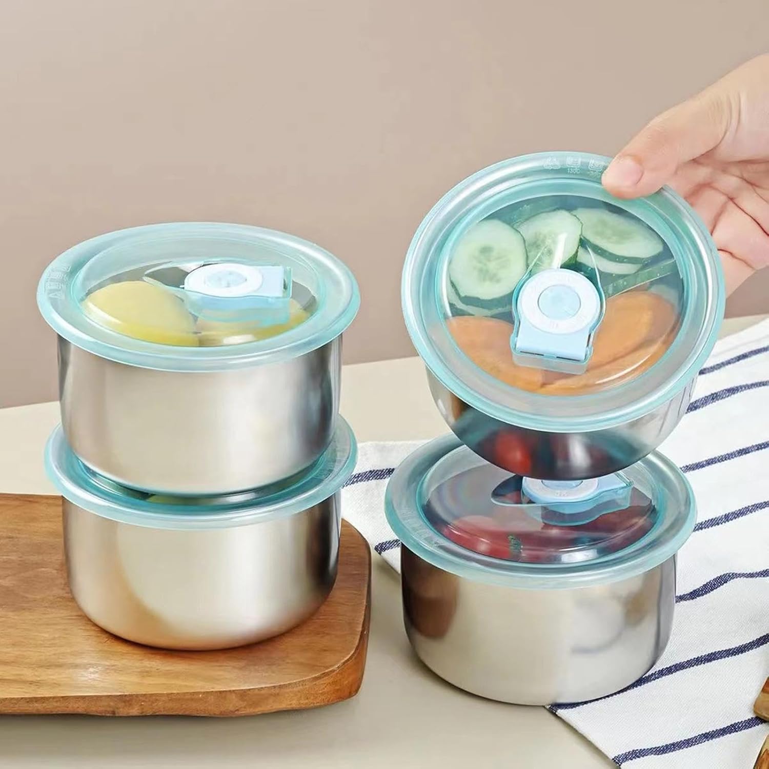 Lorzi Prep & Go Set (4 Airtight Containers) (⚠️PRE-ORDER!!)